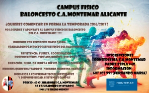 Campus Fisico - Baloncesto CA Montemar
